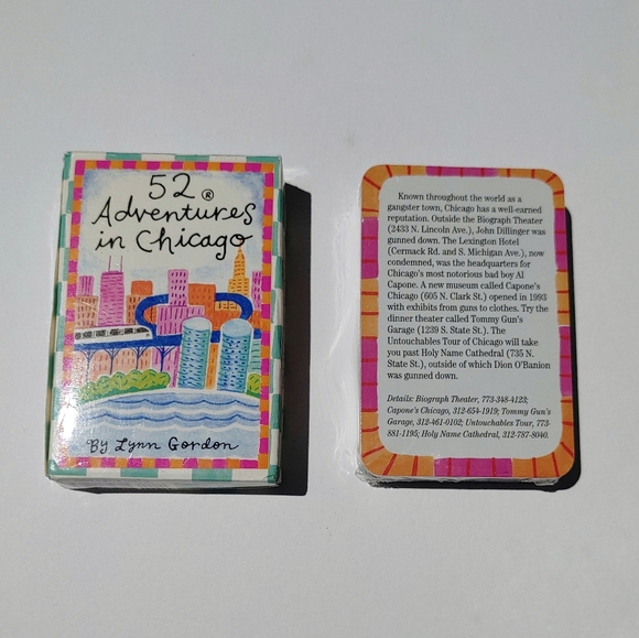 52 Adventures in Chicago
Cards NEW 1995 - Picture 4 of 8